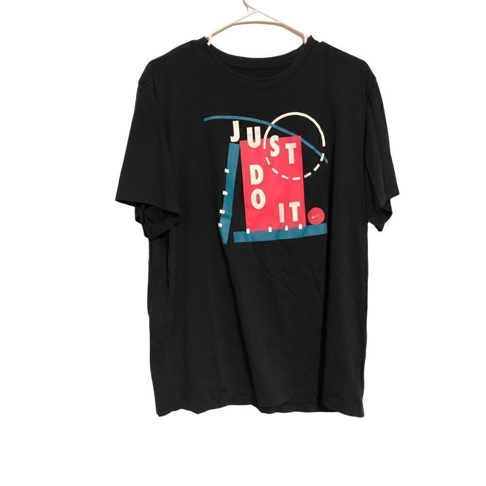 Nike Just Do It The Nike Tee Dri-Fit Size Extra Large (XL) Y2K Look Neon